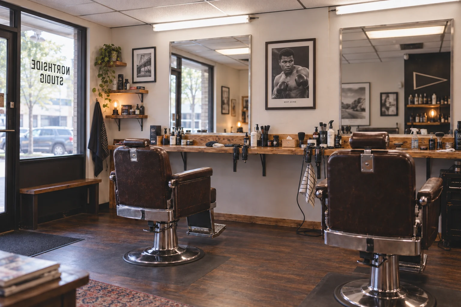 Northside Studio, a fictional demo barbershop